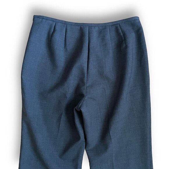 J McLaughlin Womens Dress Pants Sz 4 Gray Stretch Wool Side Zip Lined Classic - Picture 8 of 9